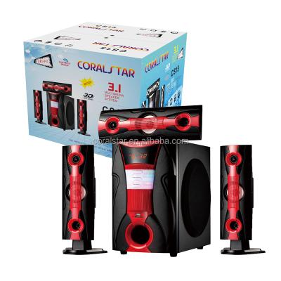 China Wholesale 3.1 Music System Woofer Wooden Box Home Theater Ultra Heavy Bass Speaker System for sale