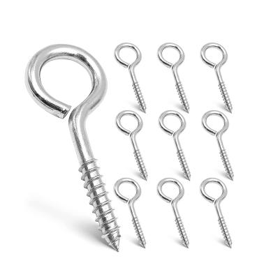 China Stainless Steel Eye Screws for Wood OEM Production Authorized by 2.5 Inches for sale