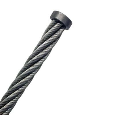 China Cuerdas de alambre de acero de 38 mm para 6x36ws Iwrc/FC Cables de gancho de acero sin aleación de acero de grado acero en venta