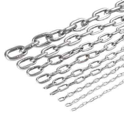 China Stainless Steel DIN766 Short Link Chain for Load Lifting in Germany Standard G80 for sale