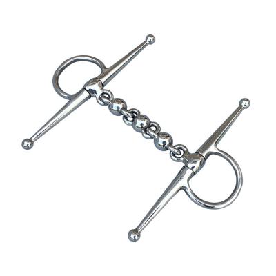 China Polished Finish Stainless Steel Full Cheek Western Horse Bits for Horse Training for sale