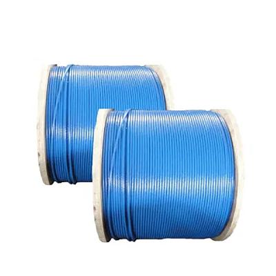 China 6x19 FC 6x19 IWS 7x19 PVC/PP/PE/PA Coated Steel Wire Rope Type 316 Stainless Steel for sale