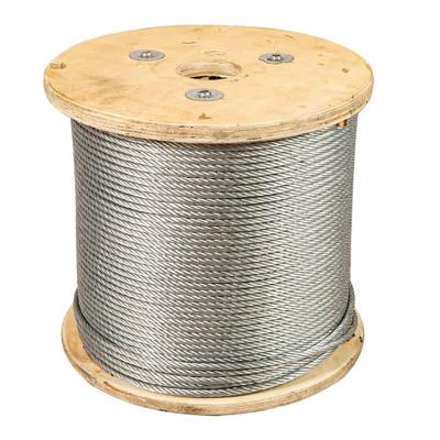 China 7x7 Construction Stainless Steel Wire Rope 2mm for Durable and Versatile Applications for sale