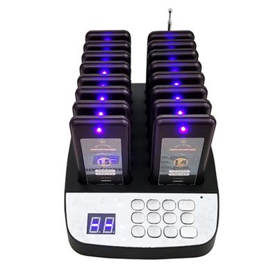 China Restaurant table call system wireless queue number calling queue number call system for sale