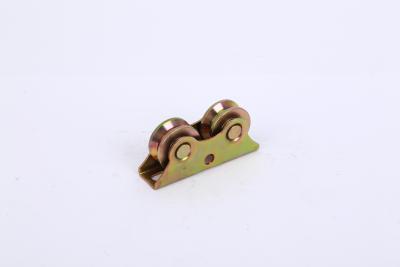 China heavy duty double bearings two-wheels sliding gate sliding gate roller wheel metal accessories for sale