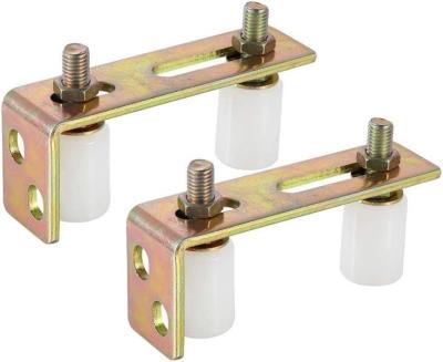 China L Post Bracket Slide Gate Guide Roller With Polished Finish And Smooth Nylon for sale