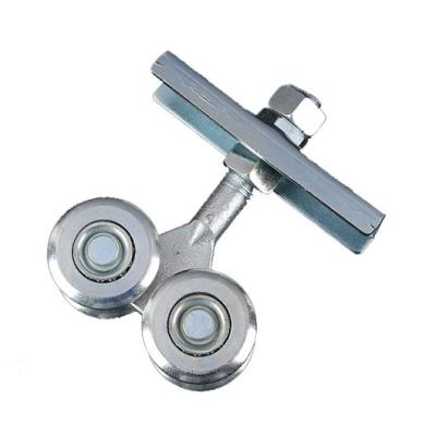 China Zinc Plated Gate Roller Wheel Stable Operation Door Window Rollers for sale