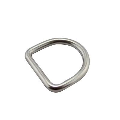 China Rigging Hardware Stainless Steel Weld D Ring Weld D Shape Rings for sale