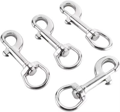 China Stainle Steel Swivel Bolt Snap Hook Clip Oval Swivel Spring Snap Hook for sale