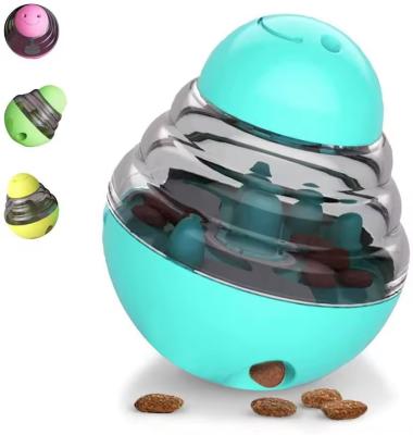 Cina Tumbler Pet Toy Dog Leaky Food Toy Interactive Dog Cat Food Treat Dispensing Toys Slow Feeder Treat Ball in vendita