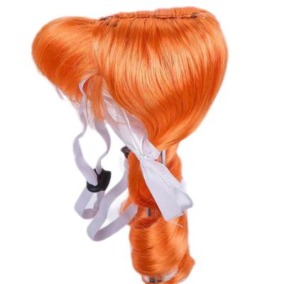 China Elegant Long Blonde Pet Wig for Cats Soft Natural-Looking Adjustable Strap Ideal for Fashion Shows Photo Sessio for sale