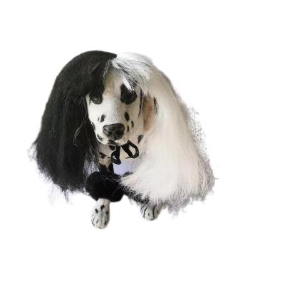 China Lightweight Comfortable Fun and Fluffy Pet Wigs Colorful Options Easy to Clean and Great for Everyday for sale