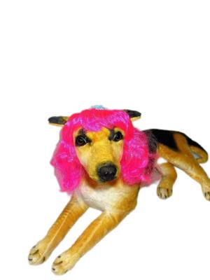 China Rainbow Colors Sturdy Nylon Pet Toupees One Size Fits All Quick-Dry Material Ideal for All Seasons and Adventure for sale