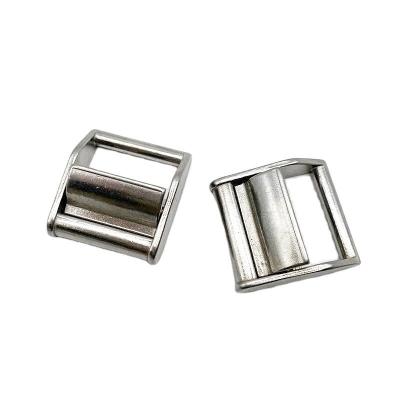 China Polished Finish Stainless Steel Cam Buckle for Marine Hardware Rigging SS304 Webbing for sale