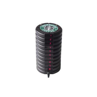 China Restaurant Wireless Call System Pager Coaster with 500m Open Area Transmitted Distance for sale