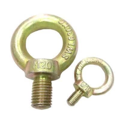 China ZINC Finish Drop Forged Carbon Steel Lifting Eye Bolt JIS1168 for Lifting Equipment for sale