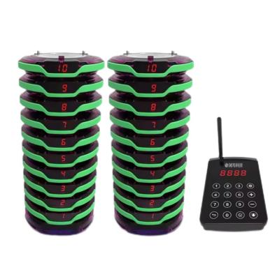 China Boost Your Restaurant Service with Touchscreen CoreLink Pager System and 20 Coaster Pagers for sale