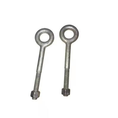 China Galvanized Carbon Steel Galvanized Forged Regular Nut Eye Bolt G291 Lifting Eyebolt for sale