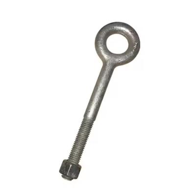 China Galvanized Carbon Steel Forged Regular Nut Eye Bolt G291 Eyebolt for sale