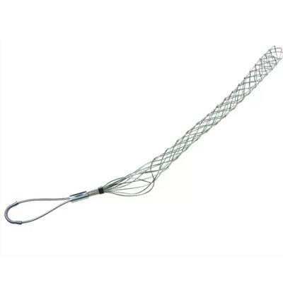 China Custom 12-16MM Cable Pulling Sock Eye Mesh Grip Wire Mesh Puller Cable Puller Socks Wire Mesh Grip Flexible Snap for sale