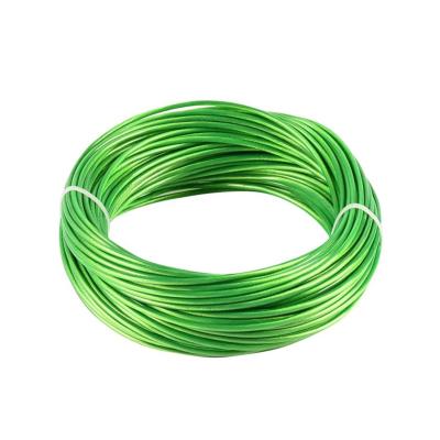 China Non-Alloy AISI Steel Grade 3mm 7x19 Transparent PVC Coated Stainless Steel Wire Rope Cable for sale