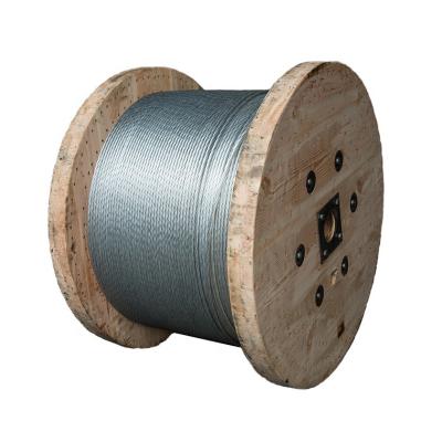 China 1x7 3.0mm Greenhouse Cable Galvanized Steel Cable Wire for Grape Trellis Support Reinforcement and Strengthening for sale