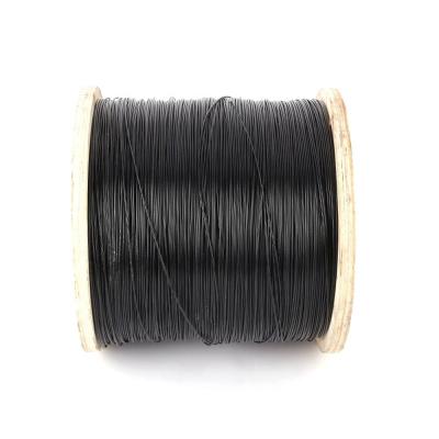 China Plastic Coated Carbon Steel 7x19 PU/TPU/PVC/Nylon Coated Steel Wire Rope for Flexible Gym Equipment in AiSi Standard for sale