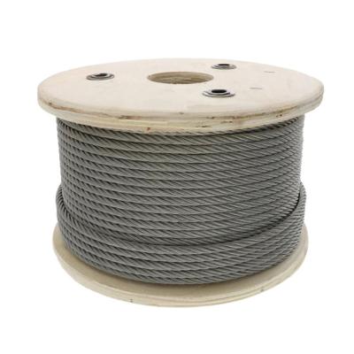 China Stainless Steel Grade Carton Steel 2Mm Stainless Tension Cable Steel Wire Galvanized Steel Rope for Fencing for sale