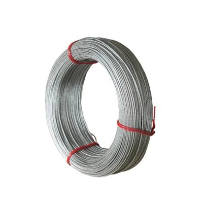 China 18x7 WSC/FC Steel Wire Rope for Conveyor Belt Ungalvanized Galvanized Steel Grade Stainless Steel 304 316 Tolerance ±1% for sale