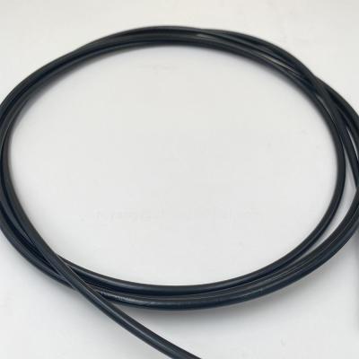 China Non-Alloy PVC Coated Wire Cable Black Plastic Covered Wire Black Vinyl Coated Steel Cable Rope Galvanized Wire Rope Customization for sale