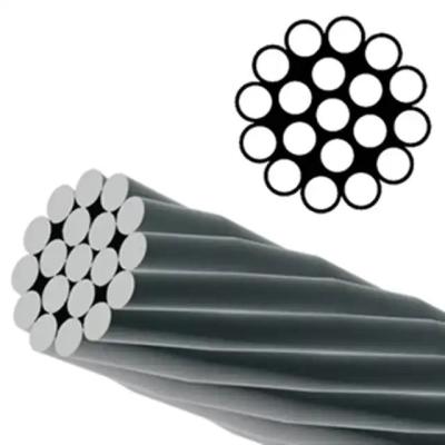 China 600FT T316 Cable de acero inoxidable de 1/8 de pulgada de diámetro Decoraciones de jardín 7 x 7 hebras Cuerdas de alambre de construcción con cortador en venta