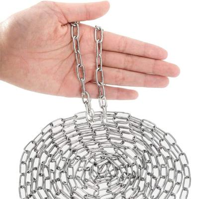 China 3mm Stainless Steel Link Chain Round Chian Lifting Chain for sale