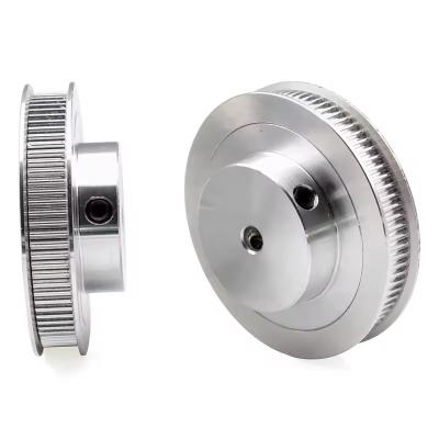 Cina 5mm Bore GT2 80T Pulley Ruota sincrona 2GT cintura di cronometraggio Pulley 80 denti Compatibile con Vo Ron 2.4 3D Printer cintura larghezza 6mm in vendita