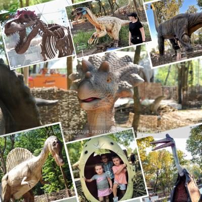 China Park Equipment Kawah Dinosaur Park Project Introduction Adventure Jurassic Theme Park In Romania Showcase for sale