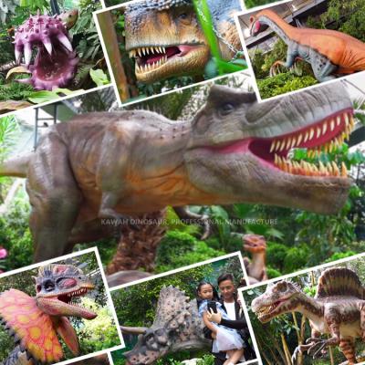 China Indoor Park Equipment Kawah Dinosaur Park Project Introduction Immersive Dinosaur Park Showcase for sale