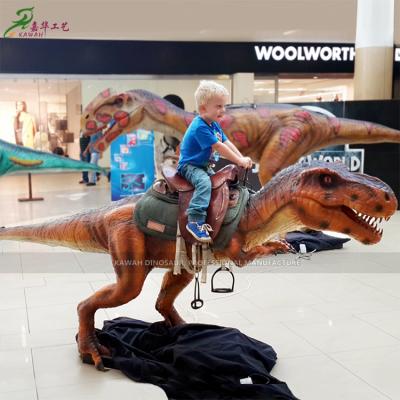 China Park Equipment Dinosaur Riding Machine Ride On Dinosaurs Animatronic Dinosaur Ride For Kids for sale