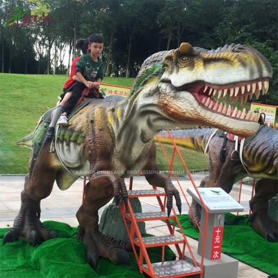 China Park Equipment Kids Outdoor Playground Ride Animal Kids Ride On Mechanical Dinosaur Rides for sale