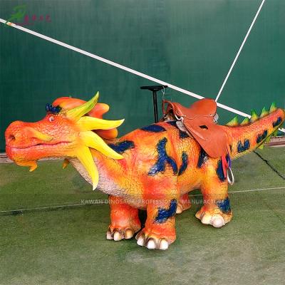 China Park Equipment Amusement Park Rides Walking Children Ride Dragon Dinosaurs Kylin Coin Operated for sale