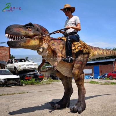 China Dino Park Design New Climbing Animatronic Dinosaur Costume Robotic Dinosaur Costume 1 Person Control For Sale for sale