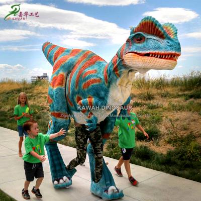 China Dino Park Adult Dinosaur Costume Show Life Size Dino Park Walking Realistic Dinosaur Costume For Sale for sale