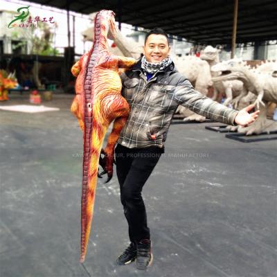 China High Quality Cheap Professional Animatronic Dinosaur Rubber Stage Model Show/Act/Props/Rubber Hand Puppet For Amusement Park for sale