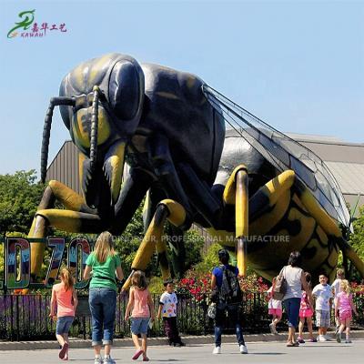 China Giant Animatronic Wasp Animatronic Wasp Insect Park Equipment Insect Bee Statue For Theme Park for sale