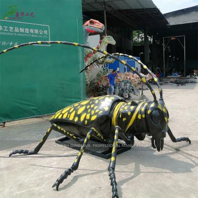 China Park Equipment Huge Animatronic Bugs Animatronic Bugs Anoplophora chinensis Statue For Insect Theme Park for sale