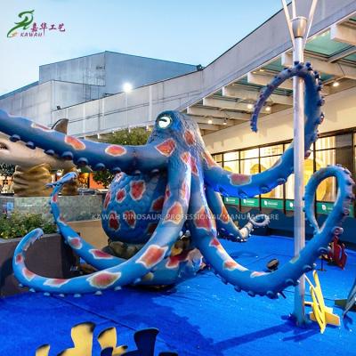 China Park Equipment Animatronics Marine Animal Animatronic Octopus Model Sea Animal Octopus Statue For Water Park Display for sale