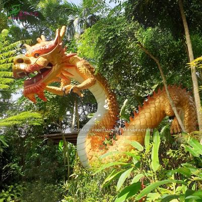 China Chinese Animatronic Dragon Park Decoration Factory Price Dragon Dinosaurs Customized Handmade Park Equipment for sale