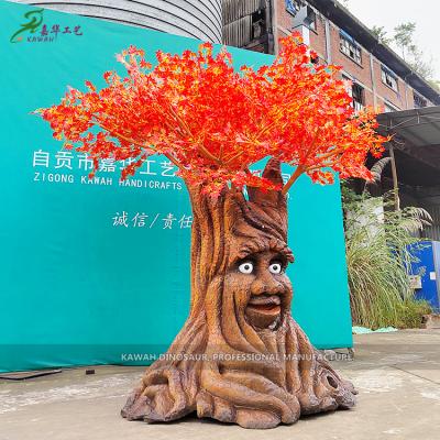 China Favorite Funny Animatronic Talking Tree/Exhibition/Parks/Museum Kids/Decoration Speak Outdoor Christmas Tree Yard Decoration for sale