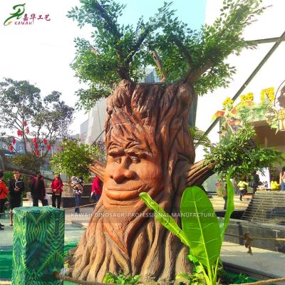 China Exhibition/Parks/Museum Artificial Animatronic Talking Tree/Decoration With Movements Amusement Park Equipment for sale