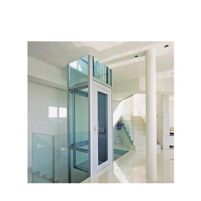 China Modern LIFT TRACTION 0.4m/s 320kg~450kg SMALL HOUSE LUXURY RESIDENTIAL ELEVATOR FOR SALE for sale