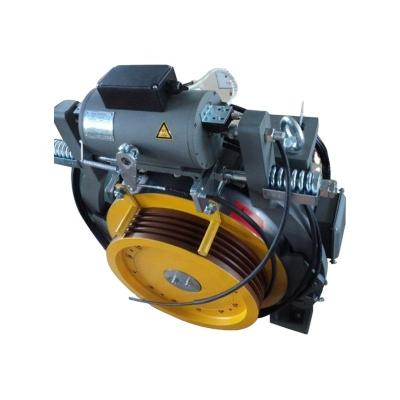 China Modern Pulley 320mm Mona Gearless Elevator Traction Machine Load 630kg for sale