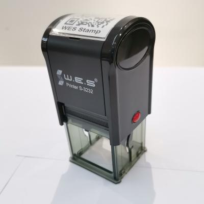 China Wes Customized Stamp Brand Stamp Eco-Friendly Designer S-3232 Self-Inking Stamp for sale